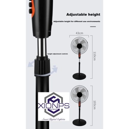 Xionps Electric Standing Fan - Image 2
