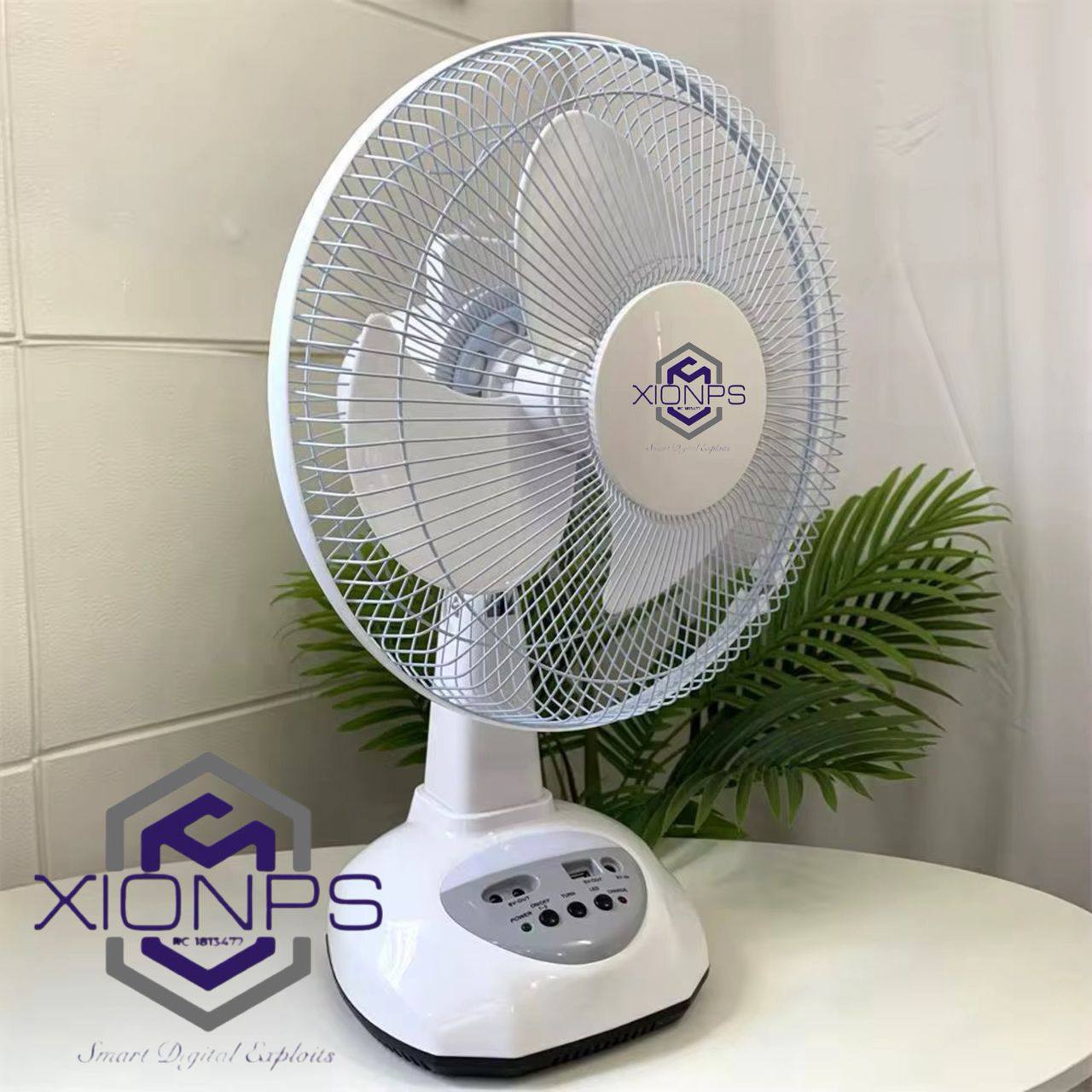 Xionps 12” Lumi-Table Fan