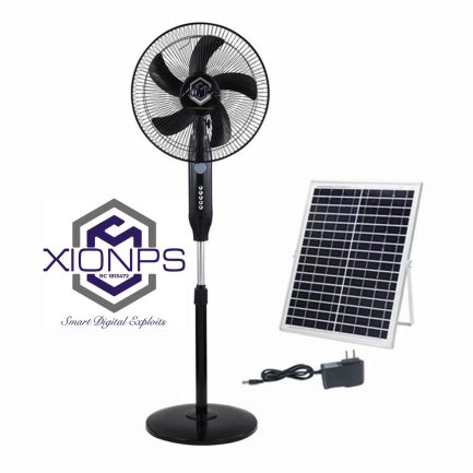 Xionps Rechargeable, Solar Fan