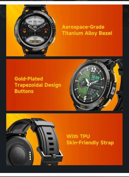 OBDA Leadoys Z1 Android AMOLED Phone GPS Smartwatch - Image 10