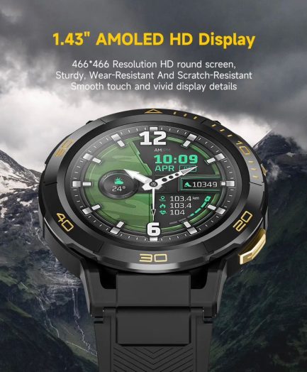 OBDA Leadoys Z1 Android AMOLED Phone GPS Smartwatch - Image 9