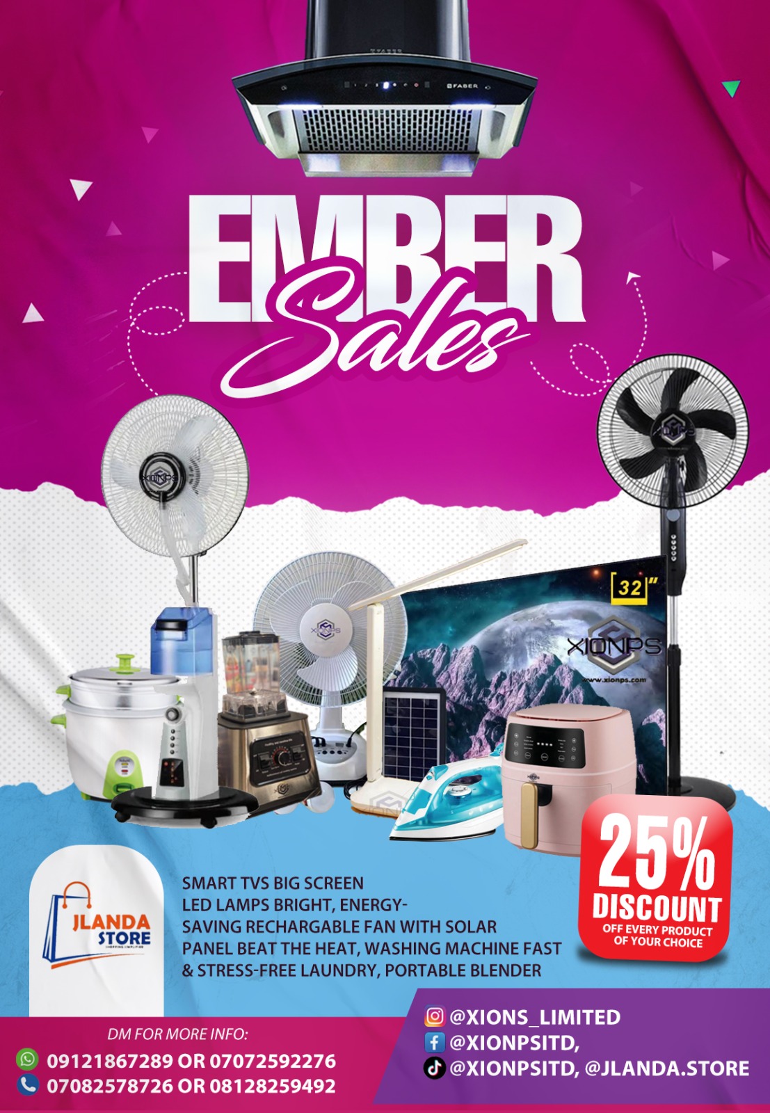 Jlanda ember sales 25% flyer